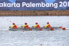 Equipo de remo gana otra medalla a Vietnam en Juegos Asiáticos