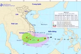 Tifón Usagi se dirige a la región sureña del Centro de Vietnam