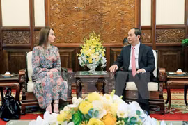 Presidente de Vietnam recibe a titular de IPU