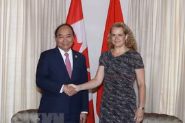 Premier vietnamita se entrevista con gobernadora general de Canadá