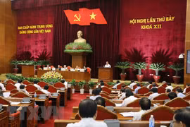 Comité Central del Partido Comunista de Vietnam concluye segunda jornada de su séptimo pleno