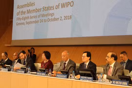 WIPO guarda minuto de silencio por fallecimiento de presidente de Vietnam Tran Dai Quang