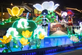 Desfile de carros alegóricos marca inicio del Carnaval de Ha Long 