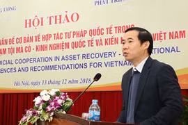 Debate en Vietnam cooperación en recuperación de activos derivados del delito