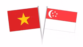 Felicitaciones vietnamitas a Singapur por aniversario 45 de nexos diplomáticos bilaterales
