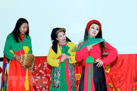 Estudiantes vietnamitas presentan cultura nacional en Camboya
