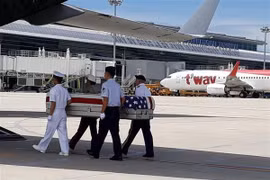 Repatriados restos de militares estadounidenses caídos durante la guerra en Vietnam