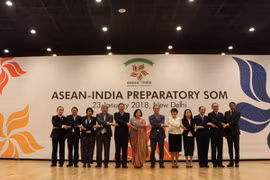 Altos funcionarios se preparan para cumbre conmemorativa ASEAN-India