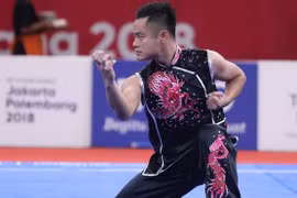ASIAD 18: Vietnam ganó dos medallas en Wushu