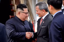 Kim Jong-un llega a Singapur para la reunión con Trump 