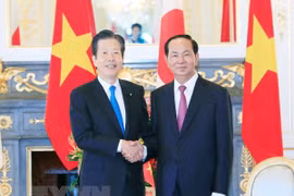 Presidente vietnamita se reúne con el titular del Partido Komei de Japón