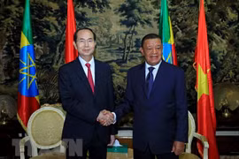  Vietnam y Etiopía debaten medidas para agilizar lazos multifacéticos binacionales