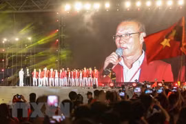 Realizan en Hanoi acto para honrar logros de la delegación deportiva vietnamita en ASIAD 2018