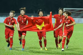  Equipo de fútbol femenino de Vietnam está listo para ASIAD 2018