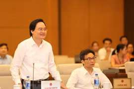 Diputados vietnamitas proponen consulta popular sobre proyecto de Ley de Educación 