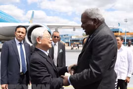 Máximo dirigente partidista de Vietnam inicia visita a Cuba