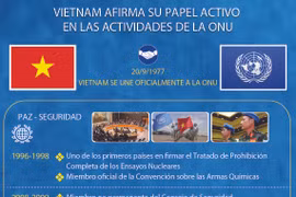 Vietnam afirma su papel activo en las actividades de la ONU