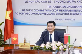 Efectúan XV Reunión del Comité Intergubernamental Vietnam-Belarús 