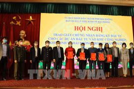 Ciudad vietnamita Hai Phong otorga licencias de inversión proyectos millonarios