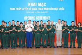 Inauguran en Vietnam curso de entrenamiento a oficiales de estado mayor de la ONU