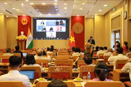 Debaten medidas para promover intercambios comerciales entre provincias vietnamitas e India