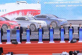 VinFast exporta primer lote de vehículos eléctricos a Estados Unidos