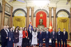 Presidente vietnamita sostiene conversación con primera ministra de Nueva Zelanda