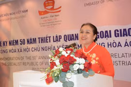 Conmemoran medio siglo de lazos diplomáticos Vietnam-Austria en Hanoi