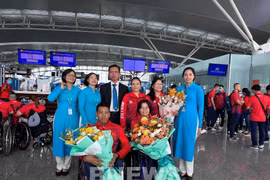 Vietnam Airlines acompaña a atletas vietnamitas a los XI Juegos Paralímpicos de la ASEAN
