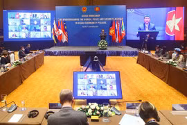 Efectúan seminario sobre implementación de la agenda de mujeres asociada con pilares de ASEAN