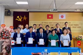 Empresas japonesas interesadas en zona de industria auxiliar en Sur de Hanoi