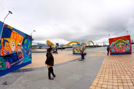 Exposición de artes urbanas de Vietnam se celebra en la ciudad de Da Nang