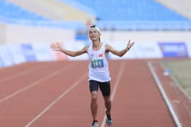 Hoang Nguyen Thanh gana medalla de oro histórica para atletismo vietnamita 
