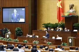 Parlamento vietnamita vota resolución sobre la liquidación de presupuesto estatal 