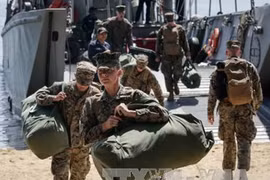 Filipinas y Estados Unidos realizan ejercicio naval conjunto