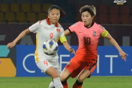 Selección femenina de Vietnam pierde primer juego ante Corea del Sur en la Copa Asiática