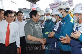 Primer ministro vietnamita asiste a inauguración de planta termoeléctrica Song Hau 1