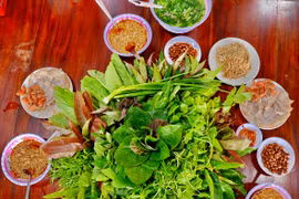 Ensalada de hojas, plato estrella en la provincia vietnamita de Kon Tum