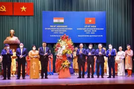 Conmemoran en Ciudad Ho Chi Minh aniversario 50 de nexos diplomáticos Vietnam-India