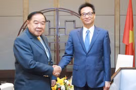 Vicepremier vietnamita recibe a su homólogo tailandés al margen de SEA Games 31