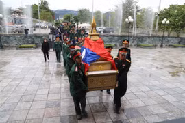 Repatrían restos de soldados vietnamitas caídos en Laos