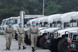 Militares vietnamitas en misiones de paz de ONU en preparativos para viajar a Abyei