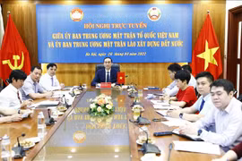 Fortalecen colaboración entre Frentes de la Patria de Vietnam y Laos