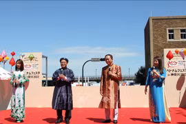 Efectúan en Kanagawa Festival de Vietnam tras dos años de suspensión por la pandemia