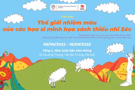 Ilustraciones de libros infantiles checos exhibidas en Hanoi