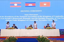 Vietnam, Laos y Camboya establecen mecanismo de cumbre parlamentaria