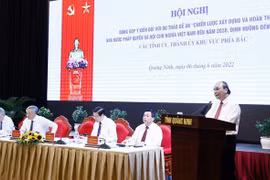 Presidente dirige reunión sobre construcción de Estado de derecho de Vietnam