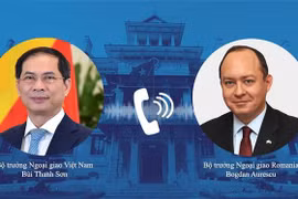 Canciller vietnamita sostiene conversación telefónica con su homólogo rumano