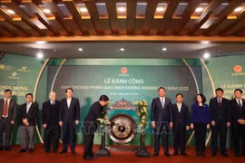 Bolsa de valores de Vietnam abre primera sesión bursátil de 2022