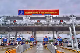 Implementarán peajes sin barreras en autopista Hanoi-Hai Phong a partir de mayo